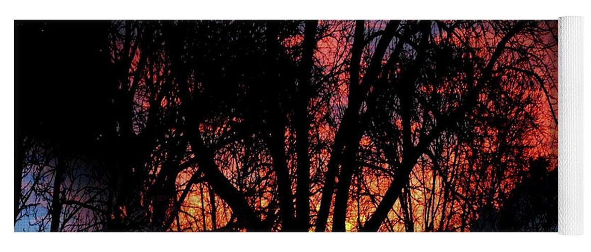 Dawn's Early Light Yoga Mat featuring the photograph Sunrise - Dawn's Early Light by Luther Fine Art