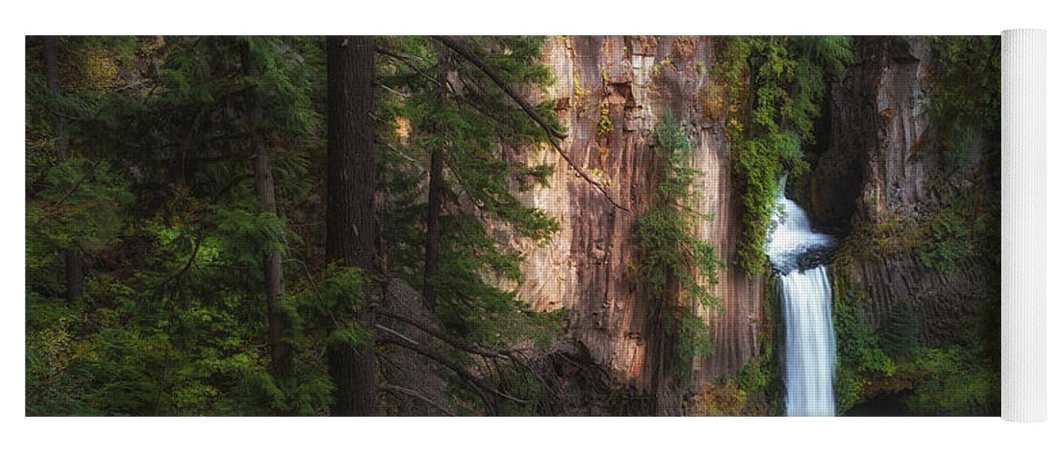 Water Falls Yoga Mat featuring the photograph Earthen Tears by James Heckt