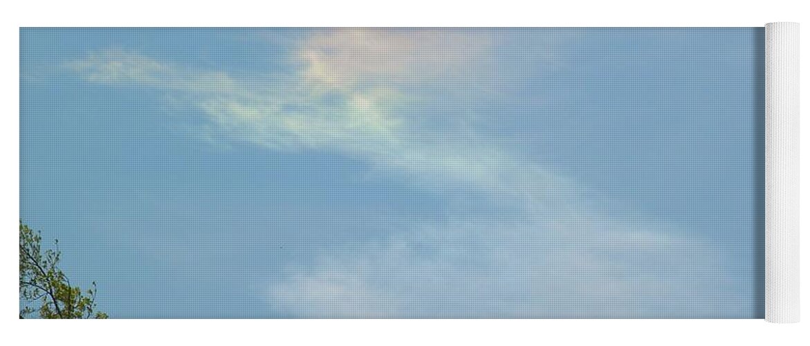 Rainbow Cloud Yoga Mat featuring the photograph Easter week in South Carolina by Matthew Seufer