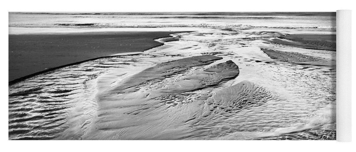 Ocean Yoga Mat featuring the photograph Ebb Tide by Theresa Tahara