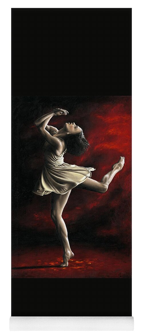 Dance Yoga Mat featuring the painting Emotional Awakening by Richard Young