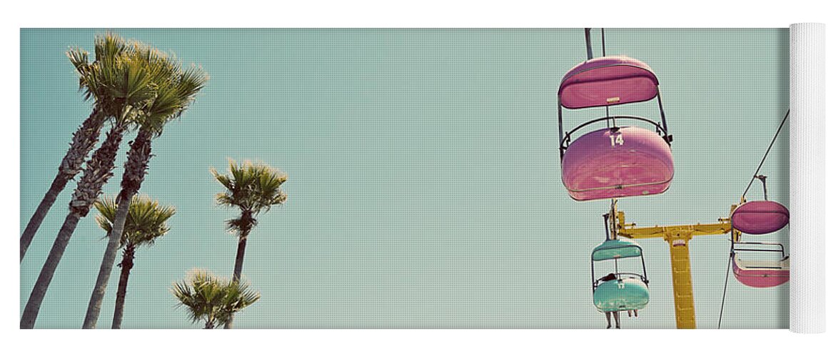 Endless Summer Yoga Mat featuring the photograph Endless Summer - Santa Cruz, California by Melanie Alexandra Price