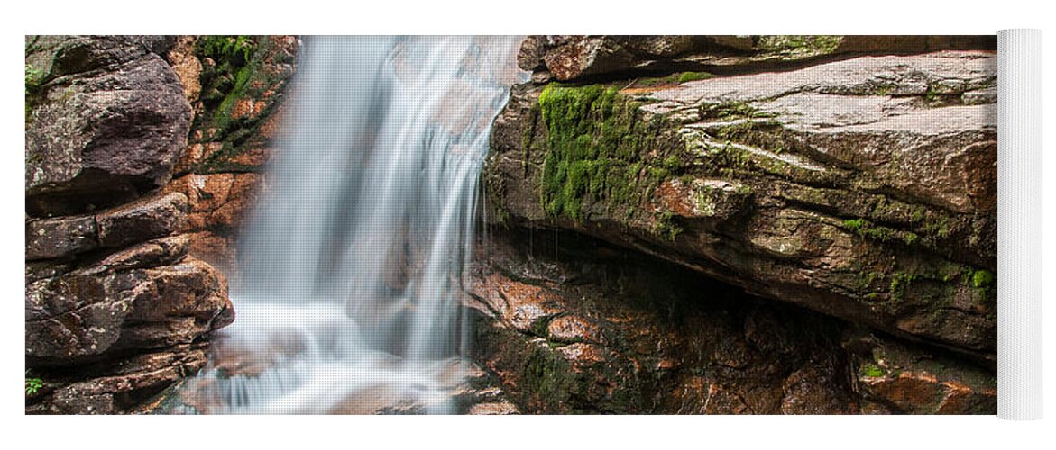 New Hampshire Yoga Mat featuring the photograph Flume by Kristopher Schoenleber