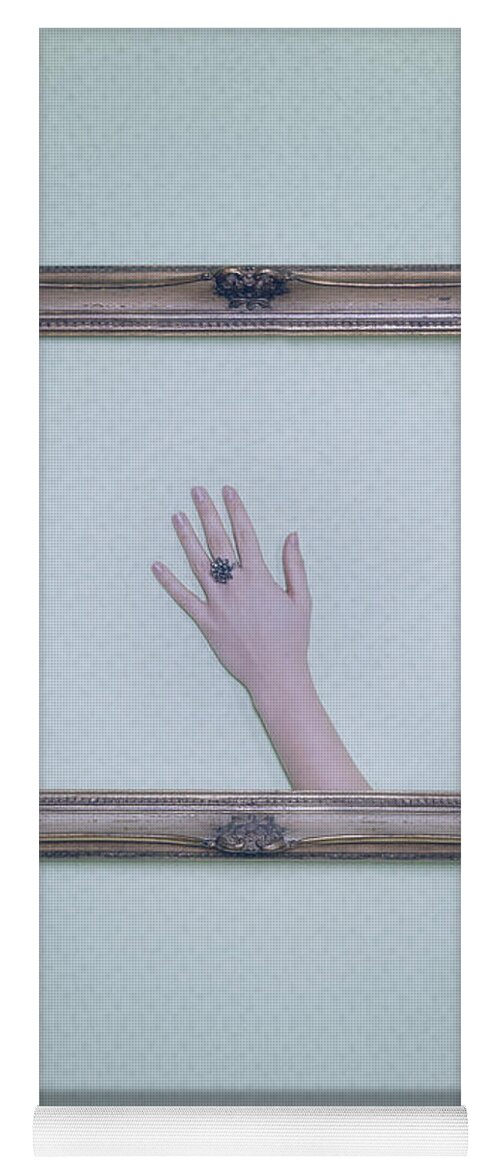 Frame Yoga Mat featuring the photograph Framed Hand by Joana Kruse