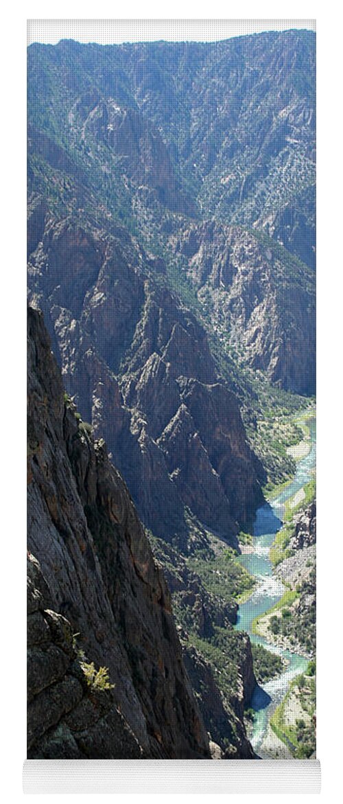Black Canyon Yoga Mat featuring the photograph Fred Flintstone of the Gunnison by Ric Bascobert