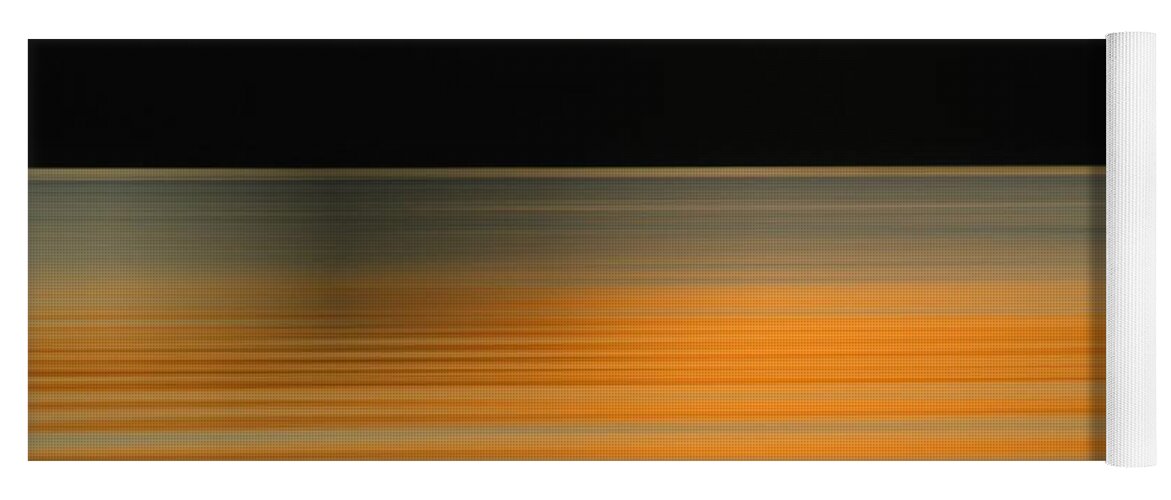 Intentional Camera Movement Yoga Mat featuring the photograph Gloucester Brace Cove by Juergen Roth