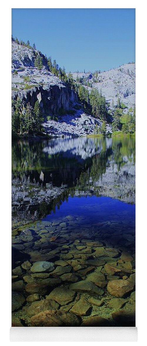 Lake Tahoe Yoga Mat featuring the photograph Good Morning Eagle Lake by Sean Sarsfield
