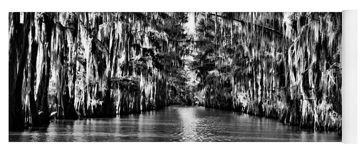 Bayou Yoga Mat featuring the photograph Government Ditch 2 by Lana Trussell