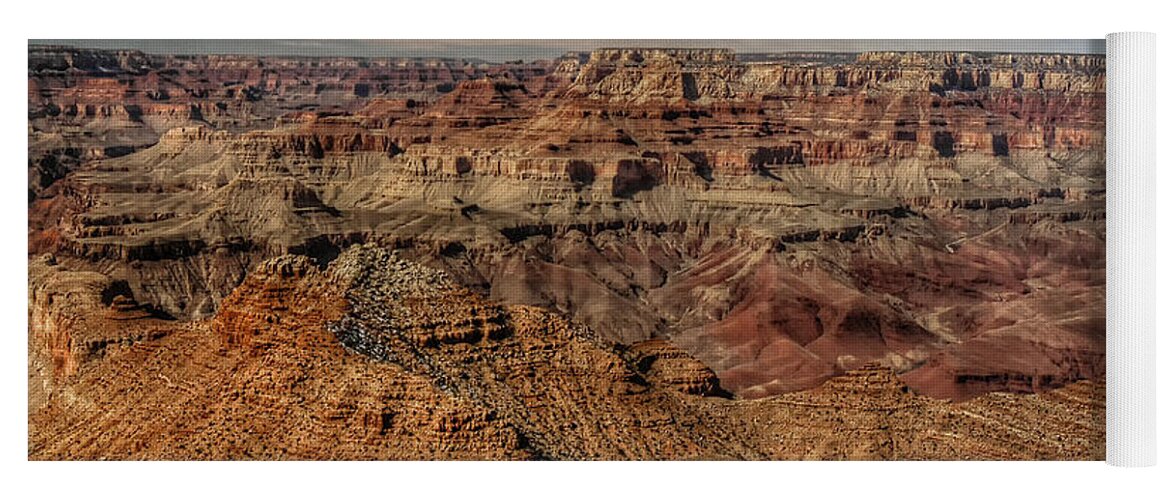 Mountain Yoga Mat featuring the photograph Grand Canyon by Erika Fawcett