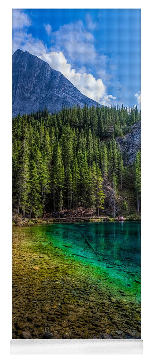 Grassi Lakes Yoga Mat featuring the photograph Grassi Lakes Canada by Tommy Farnsworth