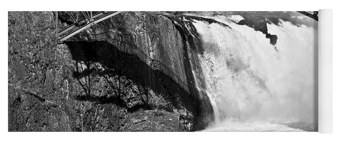 Great Falls Yoga Mat featuring the photograph Great Falls in Paterson NJ by Anthony Sacco