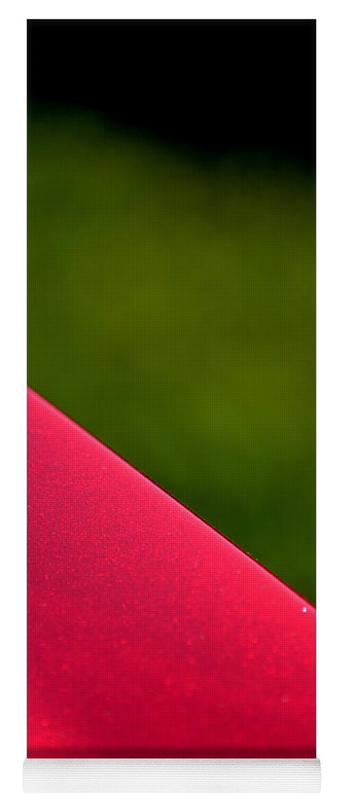 Red Hotrod Yoga Mat featuring the photograph Hr158 by Dean Ferreira