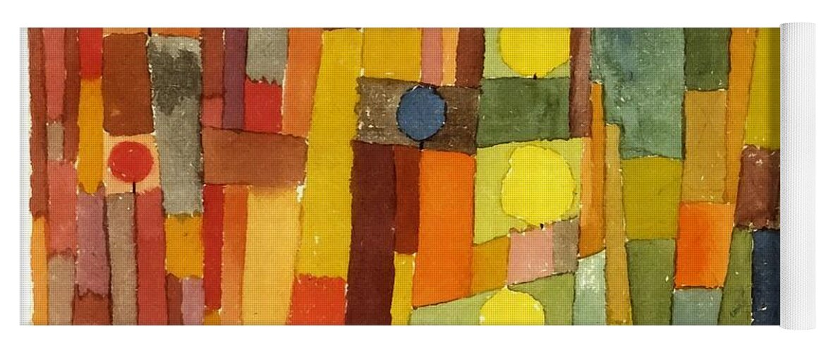 Paul Klee Yoga Mat featuring the painting In The Style Of Kairouan by Paul Klee