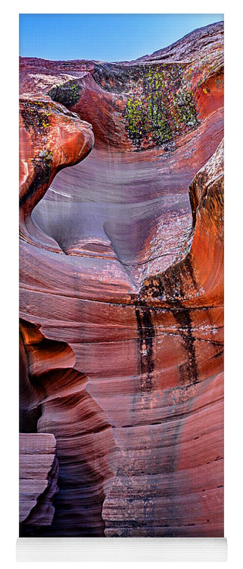 Antelope Canyon Yoga Mat featuring the photograph Into Antelope Canyon 1 by Jason Chu