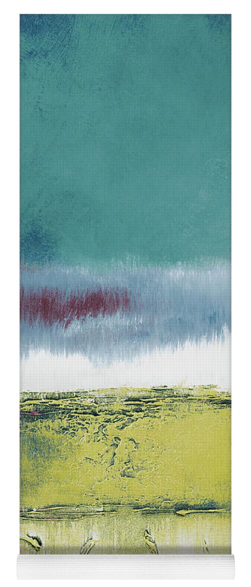 July Yoga Mat featuring the painting July Morning I by Lanie Loreth