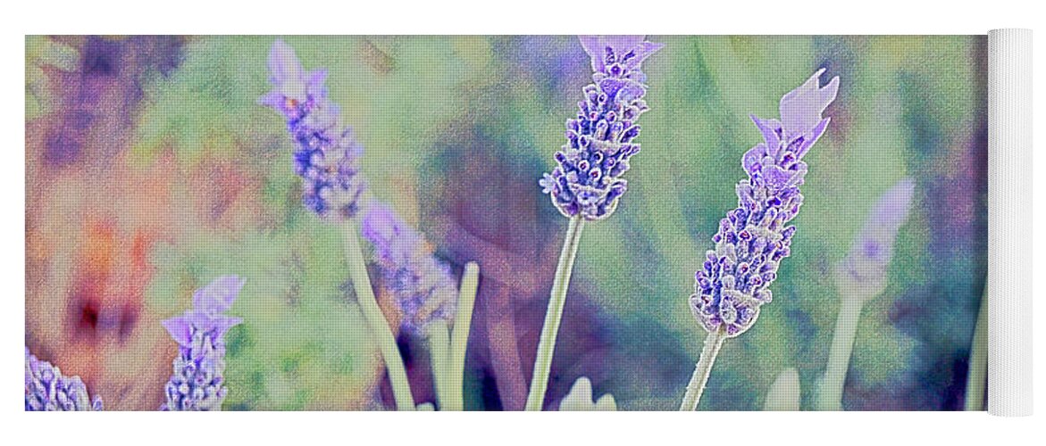  Lavender Yoga Mat featuring the photograph Lavender by Cassandra Buckley
