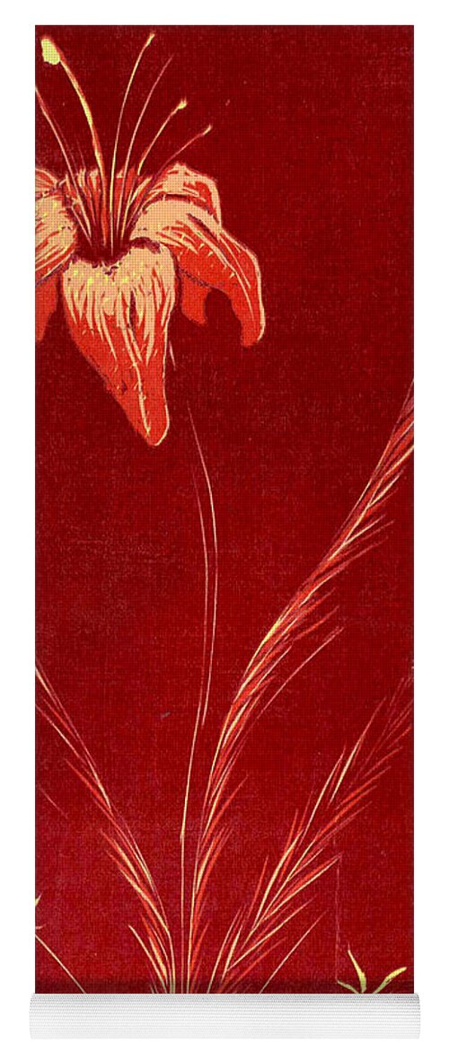 Lily Yoga Mat featuring the painting Lily - Limited Edition 1 of 4 by Michelle Bien