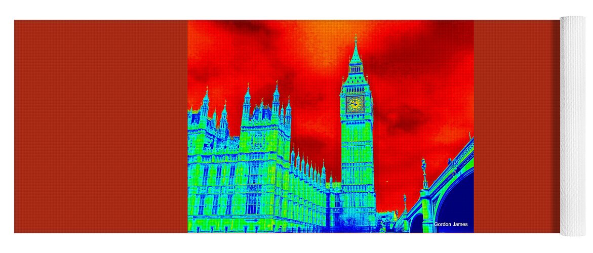 Landscape Yoga Mat featuring the photograph London Icon 2 by Gordon James