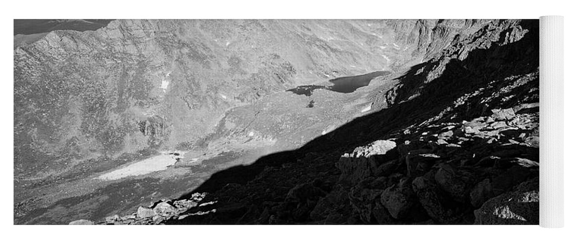 Mt. Evans Landscape Photograph Yoga Mat featuring the photograph Long Shadows by Jim Garrison