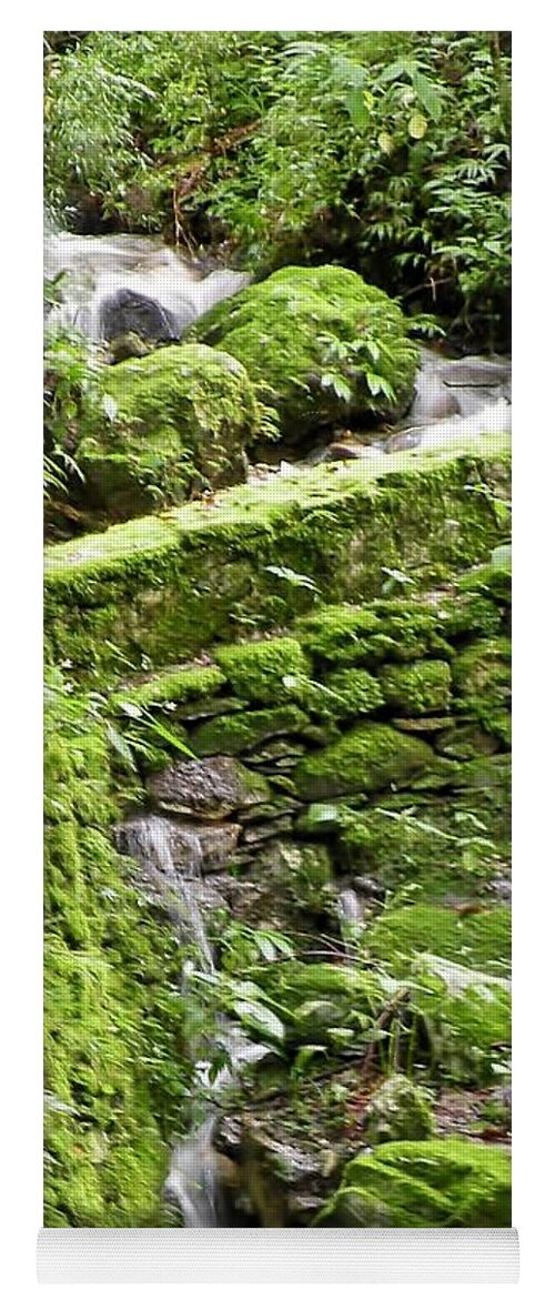 Waterfall Yoga Mat featuring the photograph Lovely Waterfall by Kim Bemis