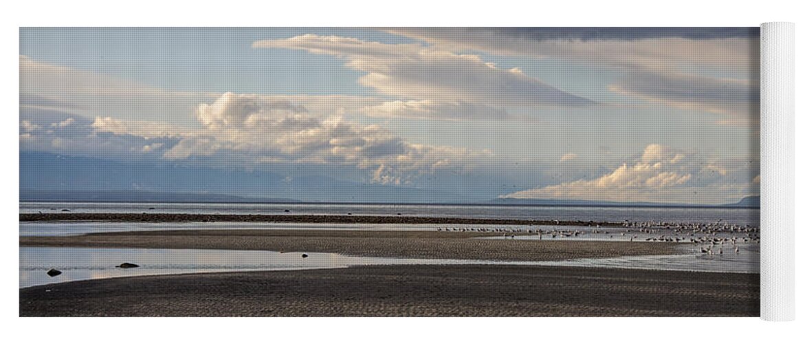 Low Tide Yoga Mat featuring the photograph Low Tide #1 by Roxy Hurtubise