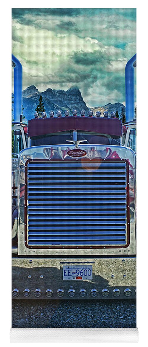 Trucks Yoga Mat featuring the photograph Lowridin Edition by Randy Harris