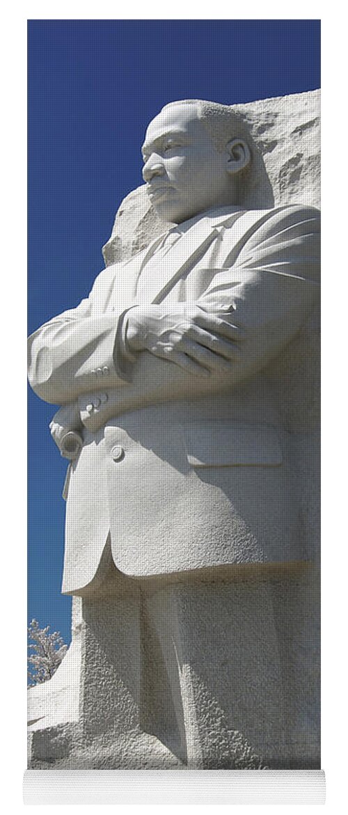 Landmarks Yoga Mat featuring the photograph Martin Luther King Jr. Memorial by Mike McGlothlen
