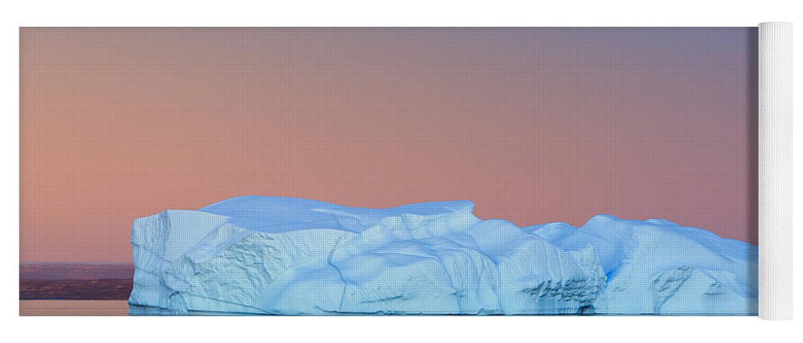 East Yoga Mat featuring the photograph Moonrise at Hall Bredning by Henk Meijer Photography