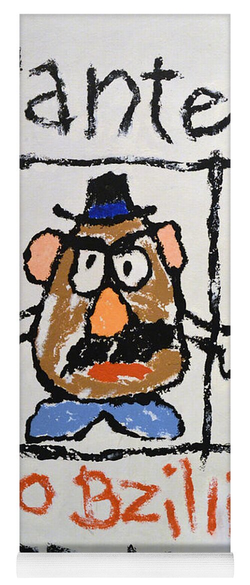 Bad Potato Yoga Mat featuring the photograph Mr. Potato Head Gone Bad by Robert Meanor