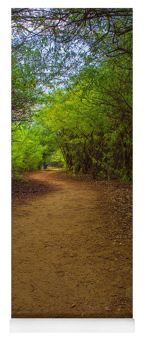 Forest Yoga Mat featuring the photograph Nature Walk by Kiran Joshi
