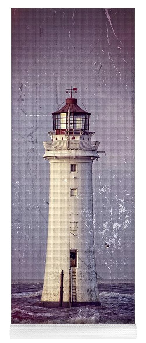 Lighthouse Yoga Mat featuring the photograph New Brighton Lighthouse by Spikey Mouse Photography