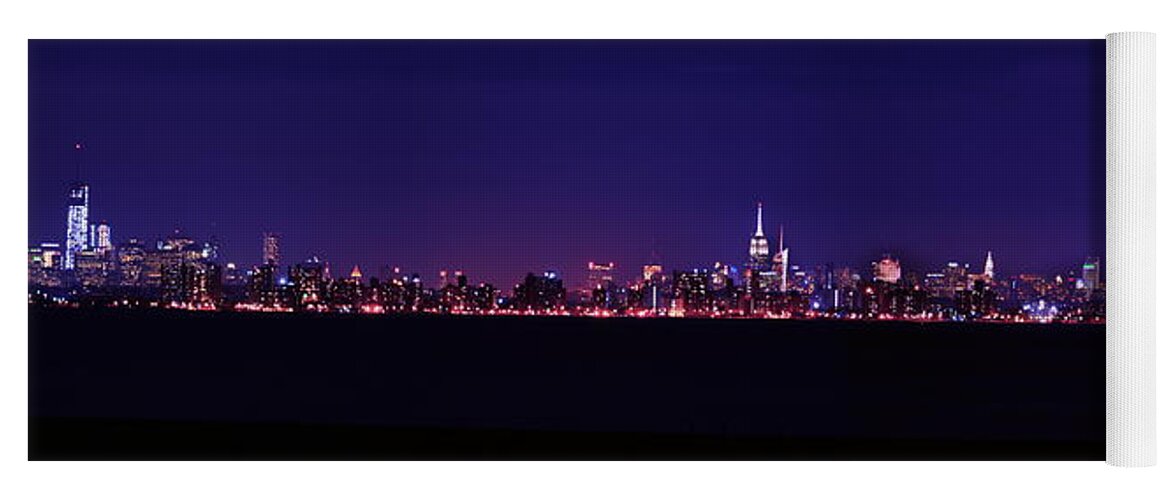New York City Yoga Mat featuring the photograph New York City by Raymond Salani III