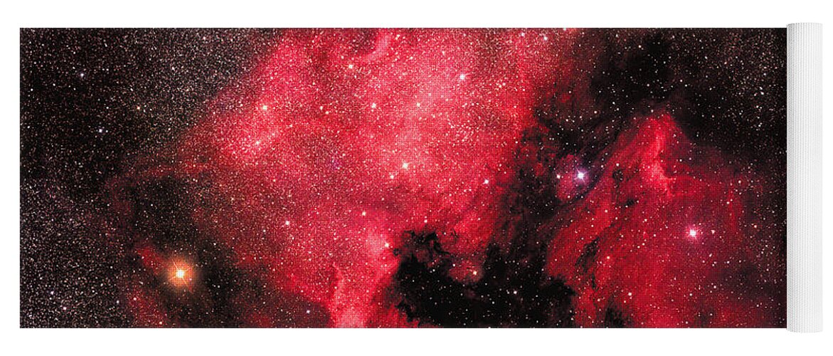 Astronomy Yoga Mat featuring the photograph North America Nebula by Jason T. Ware