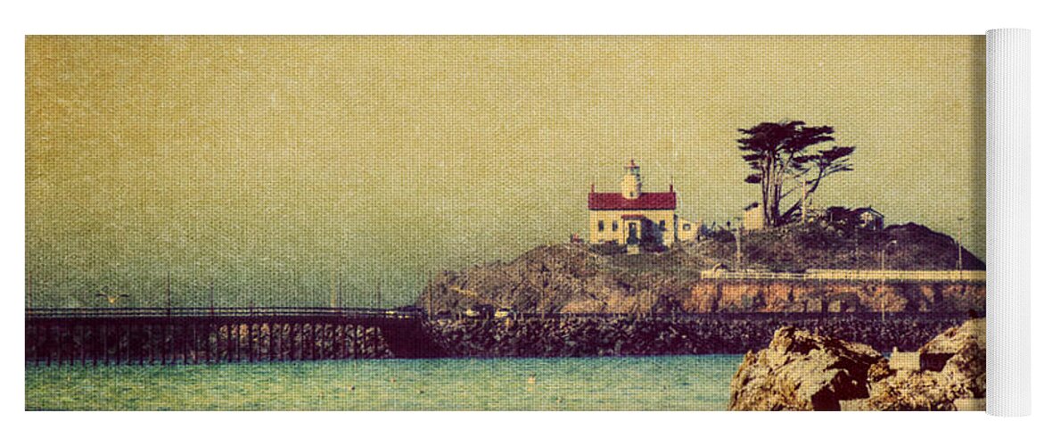 Battery Point Lighthouse Yoga Mat featuring the photograph Ocean Dreams by Melanie Lankford Photography