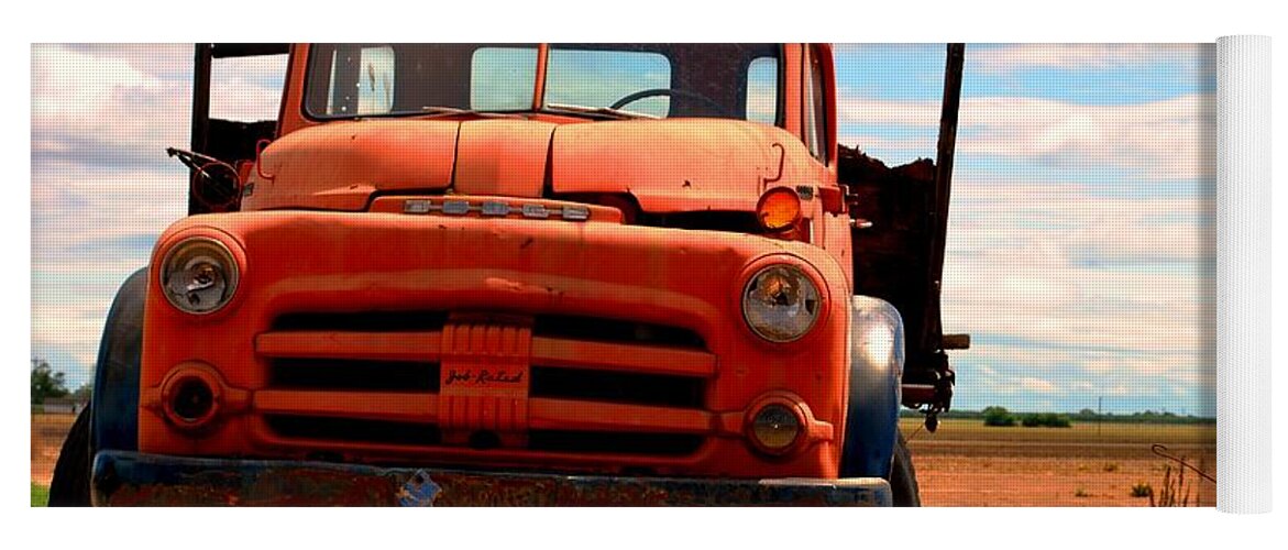 Truck Yoga Mat featuring the photograph Old Truck by Matt Quest