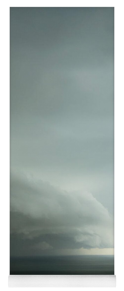 Water Yoga Mat featuring the photograph Ominous Skies I by Margie Hurwich