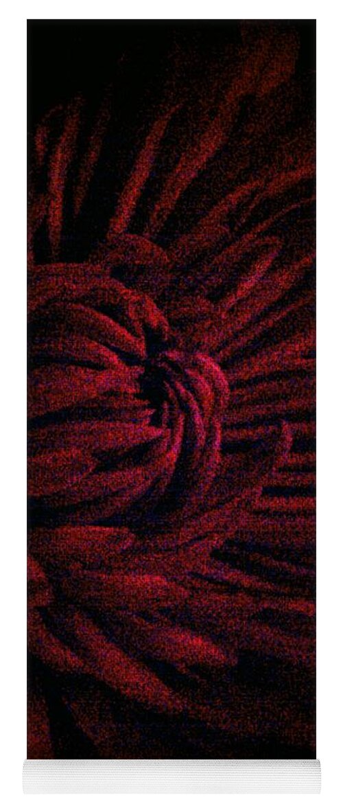Red Yoga Mat featuring the photograph With Love by Jacqueline McReynolds