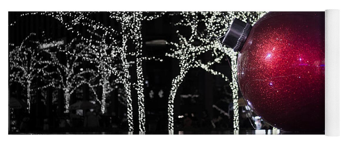 Christmas Yoga Mat featuring the photograph Ornamental Falls by Scott Wyatt