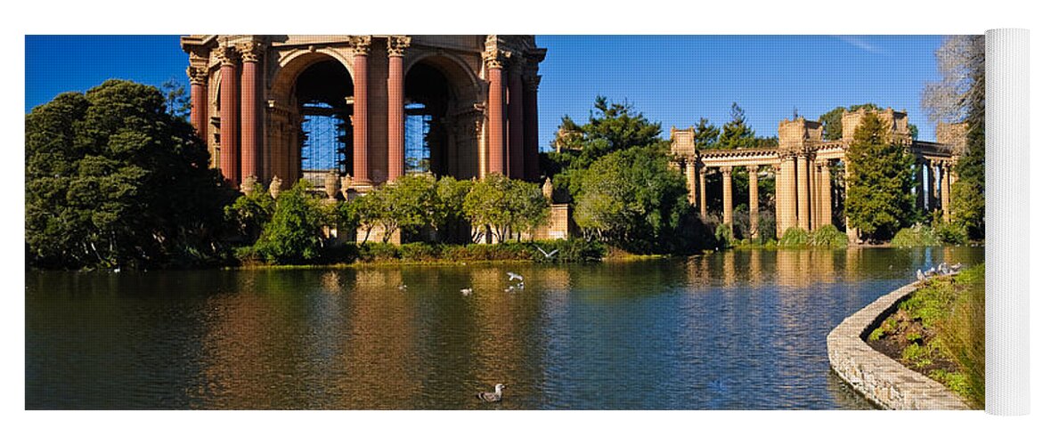 Architecture Yoga Mat featuring the photograph Palace of Fine Arts by Jeff Goulden