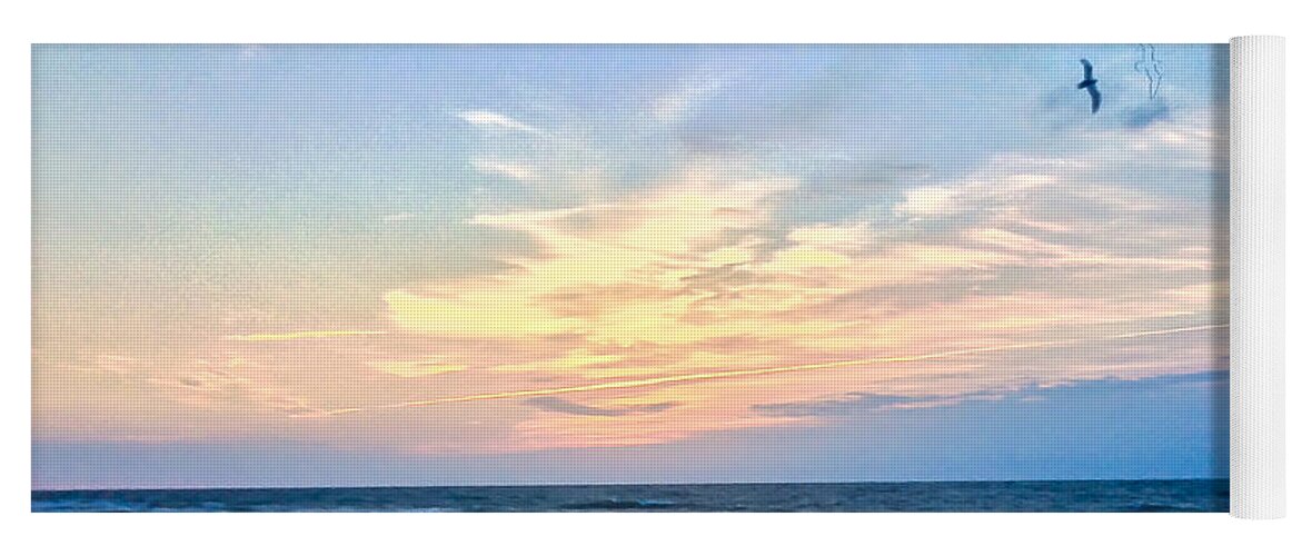 Paraclete Yoga Mat featuring the photograph Paraclete at Sunrise by Mary Hahn Ward
