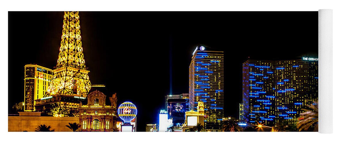 Las Vegas Yoga Mat featuring the photograph Welcome to Vegas by Az Jackson