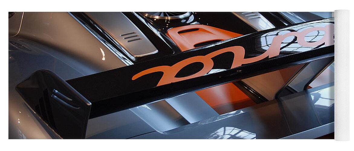 Automotive Details Yoga Mat featuring the photograph Plug in by John Schneider