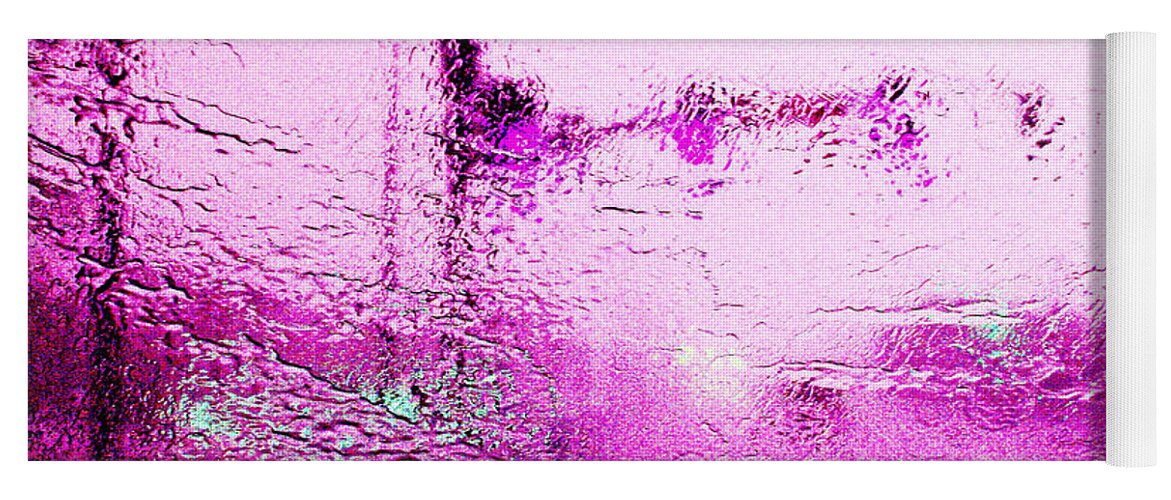 Rain Yoga Mat featuring the photograph Purple Rain by Lizi Beard-Ward