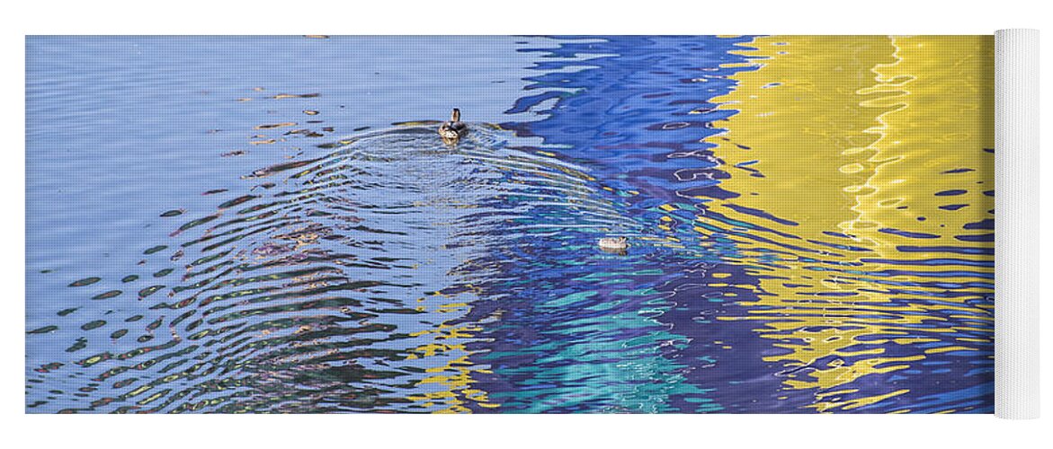 Ripples Yoga Mat featuring the photograph Ripples by Alex Lapidus