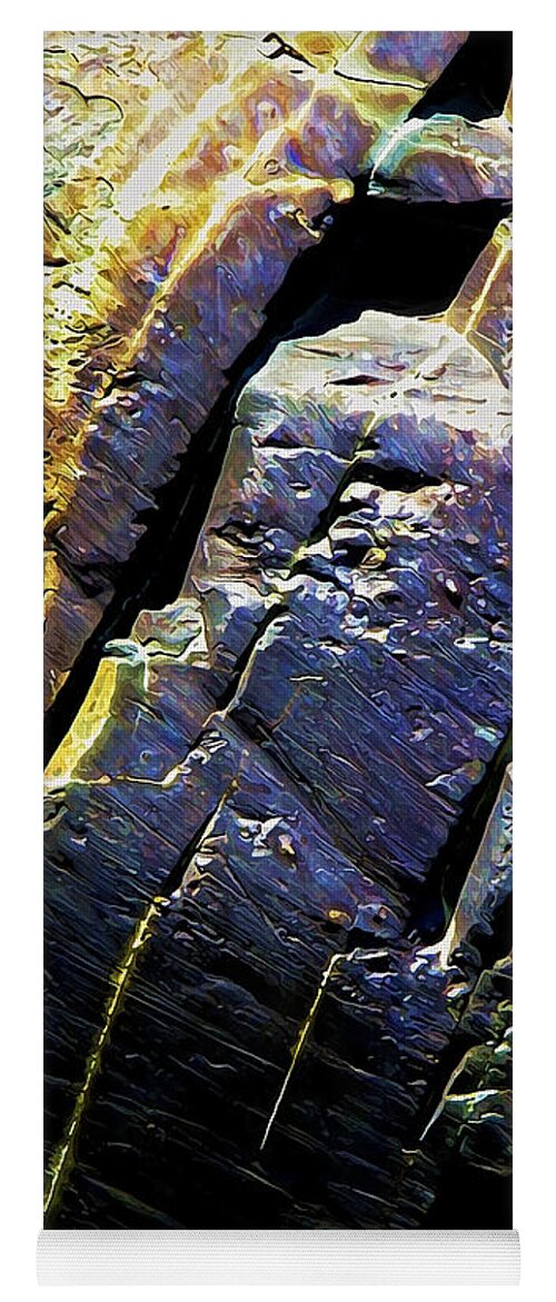 Nature Yoga Mat featuring the photograph Rock Art 9 by ABeautifulSky Photography by Bill Caldwell