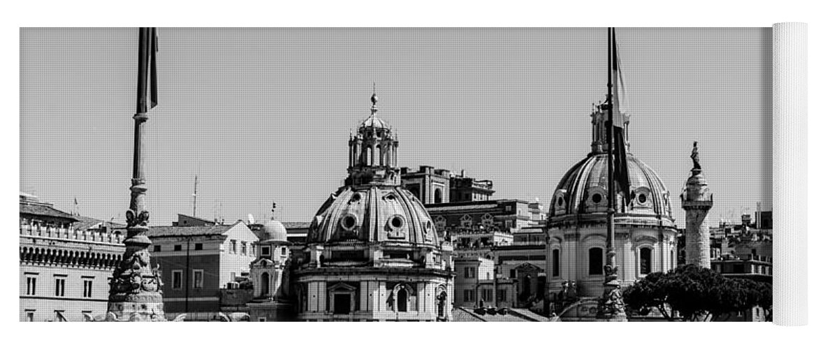 Rome Yoga Mat featuring the photograph Rome - Cityscape #2 by AM FineArtPrints