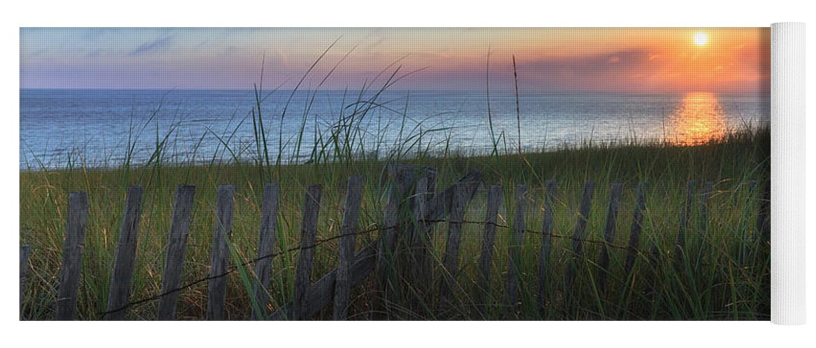 Cape Cod Seascape Yoga Mat featuring the photograph Salty Air by Bill Wakeley