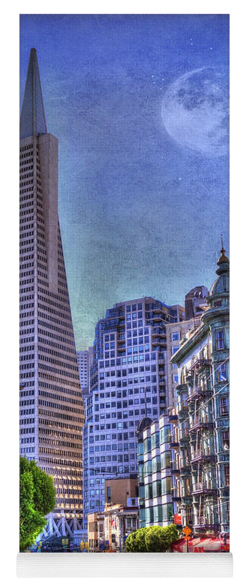 San Francisco Transamerica Pyramid And Columbus Tower View From