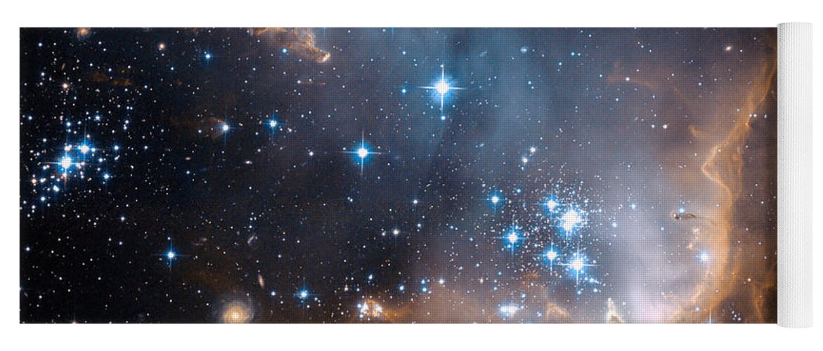N90 Yoga Mat featuring the photograph Small Magellanic Cloud, Region N90 by Science Source