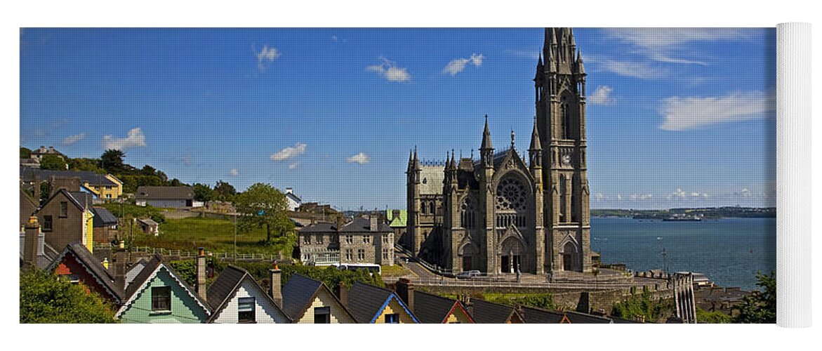 Photography Yoga Mat featuring the photograph St Colmans Cathedral, Cobh, County by Panoramic Images